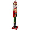 Northlight - 3' Red Wooden Christmas Nutcracker King Image 1