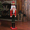 Northlight - 3' Red Wooden Christmas Nutcracker King Image 3