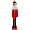 Northlight - 3' Red Wooden Christmas Nutcracker King Image 3