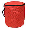 Northlight 3 Reel Red Christmas Light Set Quilted Storage Bag Image 1