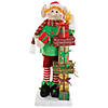 Northlight 30-Inch Santa's Little Animated Elf with Lighted Star Musical Christmas Figure Image 1