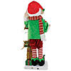 Northlight 30-Inch Santa's Little Animated Elf with Lighted Star Musical Christmas Figure Image 4