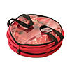 Northlight - 30" Red and Black Extra Large Pop-Up Christmas Decorations Storage Bag Image 3