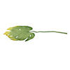 Northlight 31.5" Green Two-Tone Artificial Split-Leaf Tropical Philodendron Spray Image 2