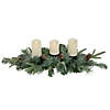 Northlight 32" Artificial Mixed Pine and Pine Cones Christmas Candle Holder Centerpiece Image 1