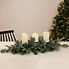 Northlight 32" Artificial Mixed Pine and Pine Cones Christmas Candle Holder Centerpiece Image 2