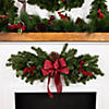 Northlight 32" Canadian Pine Artificial Christmas Door Swag - Unlit Image 1