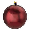 Northlight 32ct Burgundy Red Shatterproof Shiny Christmas Ball Ornaments 3.25" (82mm) Image 2