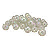 Northlight 32ct Clear Iridescent Shatterproof Shiny Christmas Ball Ornaments 3.25" (80mm) Image 1
