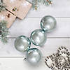 Northlight 32ct Mermaid Blue Shatterproof Shiny Christmas Ball Ornaments 3.25" (80mm) Image 1