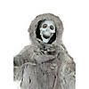 Northlight 36" Gray Touch Activated Hanging Death Reaper Halloween Decor Image 1