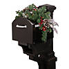 Northlight 36" Pre-lit Decorated Artificial Pine Christmas Mailbox Swag Image 1