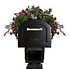 Northlight 36" Pre-lit Decorated Artificial Pine Christmas Mailbox Swag Image 2