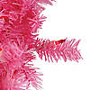 Northlight 36" Pre-Lit Pink Spruce Artificial Christmas Wreath  Pink Lights Image 2