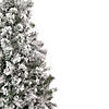 Northlight 4.5' Flocked Madison Pine Artificial Christmas Tree  Unlit Image 2