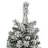 Northlight 4.5' Flocked Madison Pine Artificial Christmas Tree  Unlit Image 3