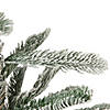 Northlight 4.5' Green Flocked Nordmann Fir Artificial Christmas Tree - Unlit Image 1
