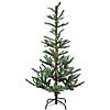Northlight 4.5' Pre-Lit LED Layered Nordmann Fir Artificial Christmas Tree  Warm Clear Lights Image 1