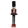 Northlight - 4' Christmas Butler Nutcracker with Tray Image 1
