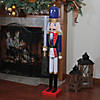 Northlight - 4' Christmas Nutcracker Soldier with Sword Decoration Image 3