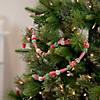 Northlight 4' Faux Gum Drop Candy and Peppermint Swirls Christmas Garland - Unlit Image 1