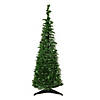 Northlight 4' Green Tinsel Pop-Up Artificial Christmas Tree  Unlit Image 1