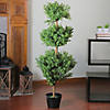 Northlight - 4' Potted Artificial Triple Ball Topiary Tree - Unlit Image 1