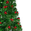 Northlight 4' Pre-Lit Color Changing Artificial Christmas Tree with Red Berries Image 2