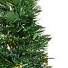 Northlight 4' Pre-Lit Green Tinsel Pop-Up Artificial Christmas Tree  Clear Lights Image 2