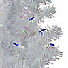 Northlight 4' Pre-Lit Medium Pine Artificial Christmas Tree - Blue Lights Image 1