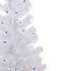 Northlight 4' Pre-lit Rockport White Pine Artificial Christmas Tree  Blue Lights Image 2