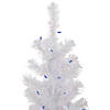 Northlight 4' Pre-lit Rockport White Pine Artificial Christmas Tree  Blue Lights Image 3