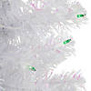 Northlight 4' Pre-lit Rockport White Pine Artificial Christmas Tree  Green Lights Image 2