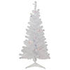 Northlight 4' Pre-lit Rockport White Pine Artificial Christmas Tree  Multi Lights Image 1