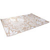 Northlight 4' Proper 6' Pink Beige and White Floral Rectangular Outdoor Area Rug Image 2