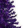 Northlight 4' Purple Artificial Tinsel Christmas Tree  Unlit Image 1
