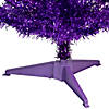 Northlight 4' Purple Artificial Tinsel Christmas Tree  Unlit Image 2