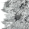 Northlight 4' Silver Tinsel Pop-Up Artificial Christmas Tree  Unlit Image 2