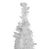 Northlight 4' White Tinsel Pop-Up Artificial Christmas Tree  Unlit Image 3
