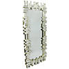 Northlight 47" Champagne Gold Rectangular Modern Home Wall Mirror Image 1