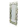 Northlight 47" Champagne Gold Rectangular Modern Home Wall Mirror Image 2