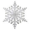 Northlight - 47" LED Lighted Twinkling Cool White Snowflake Christmas Outdoor Decoration Image 1