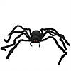 Northlight 48" Black Spider with LED Flashing Eyes Halloween Decor Image 1