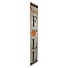 Northlight 48" Orange and Black Wooden "Happy Fall" Wall Sign Image 1
