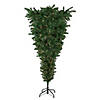 Northlight 5.5' Pre-Lit Medium Upside Down Spruce Artificial Christmas Tree  Clear Lights Image 1