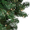 Northlight 5.5' Pre-Lit Medium Upside Down Spruce Artificial Christmas Tree  Clear Lights Image 2