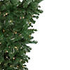 Northlight 5.5' Pre-Lit Medium Upside Down Spruce Artificial Christmas Tree  Clear Lights Image 3