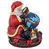 Northlight 5.75" Musical Santa Claus Checking His List Christmas Figure Image 3