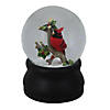 Northlight 5.75" Red Cardinal on Branch Musical Christmas Snow Globe Image 1