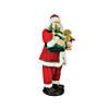 Northlight - 5' Deluxe Traditional Animated and Musical Dancing Santa Claus Christmas Figure Image 1